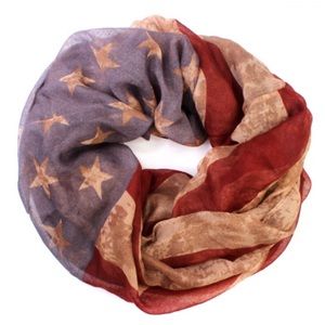 Patriotic Infinity Scarf 🌸Sale